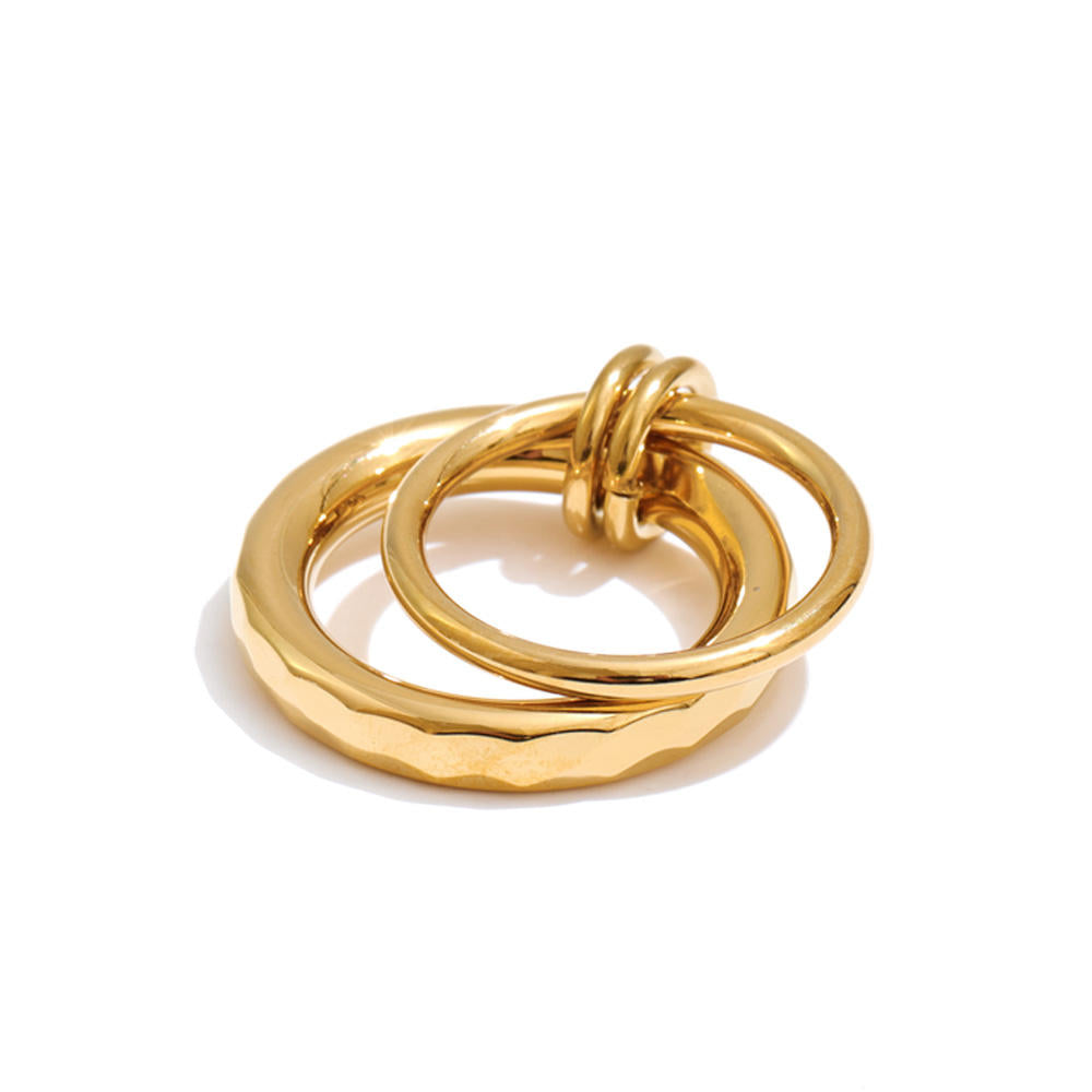 Alina Plain Band Stackable Rings