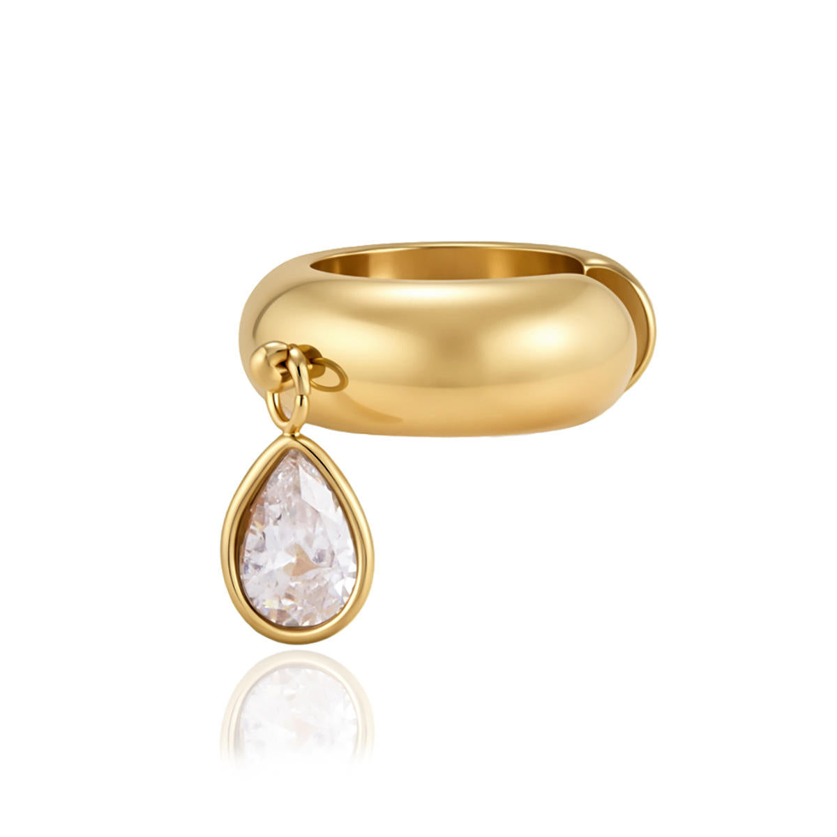 Isla Teardrop Ear Cuff (Right)